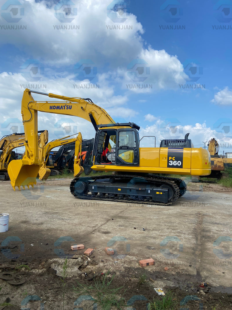 The Komatsu PC360: The 36-Ton Excavator That Owns the Quarry, the Mine and the Highway Job
