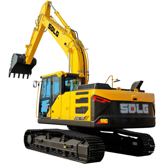 New Sdlg E6215H Excavator for Sale rear side view
