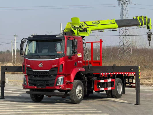 Used Dongfeng 245HP Truck-Mounted Crane for Sale - Updated Model rear side view