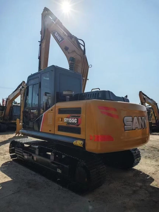 New Sany SY335BH Excavator for Sale - Alternative Stock rear side view