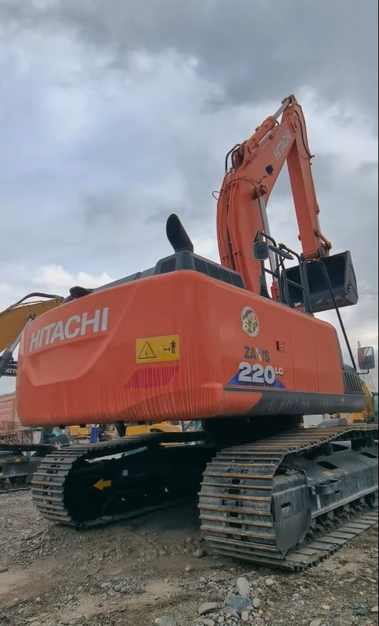 New Hitachi ZX220-6A Excavator for Sale rear side view