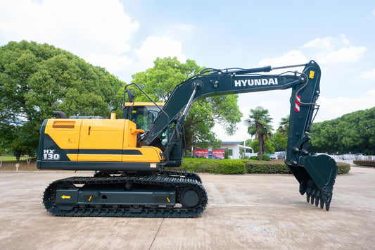 New Hyundai HX130 Excavator for Sale rear side view