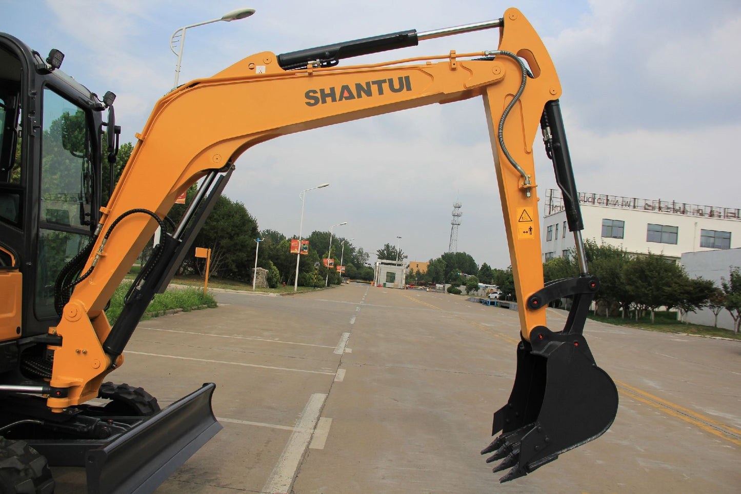 New Shantui SE36SR Excavator for Sale detail view