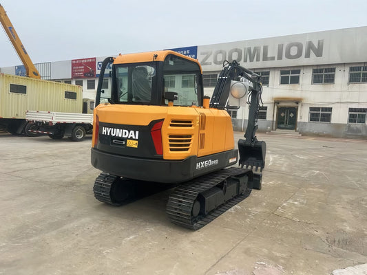 New Hyundai HX55 Excavator for Sale rear side view