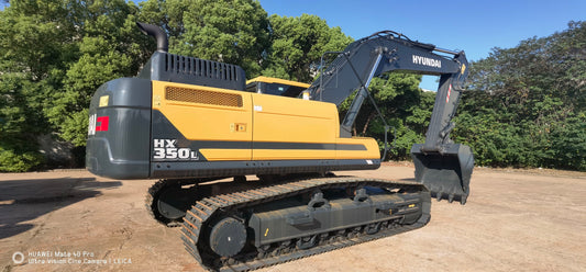 New Hyundai HX350L Excavator for Sale rear side view