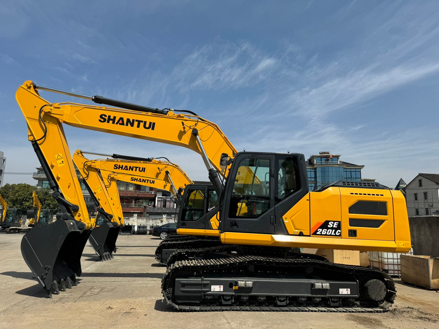 New Shantui SE260LC Excavator for Sale detail view