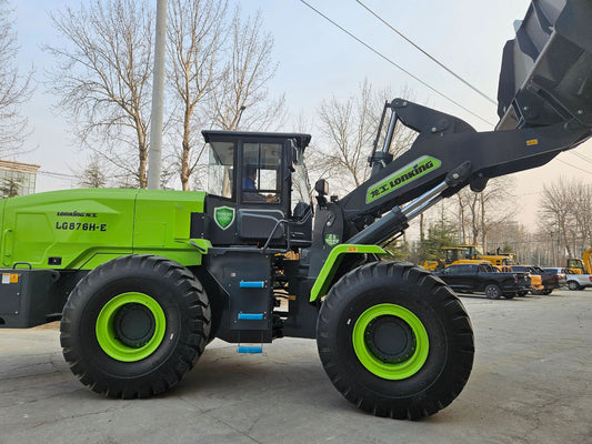 New Lonking LG876H-E Wheel Loader for Sale rear side view