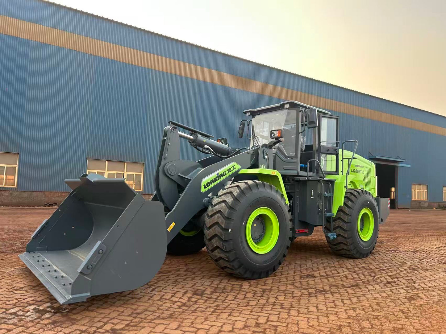 New Lonking LG866T-E Wheel Loader for Sale detail view