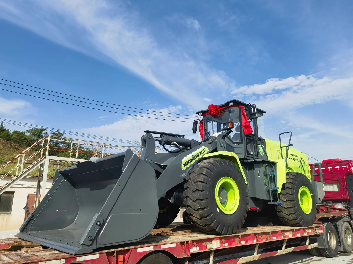 New Lonking LG860T-E Wheel Loader for Sale detail view
