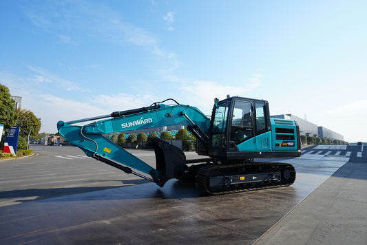 New Sunward SWE155F Excavator for Sale rear side view