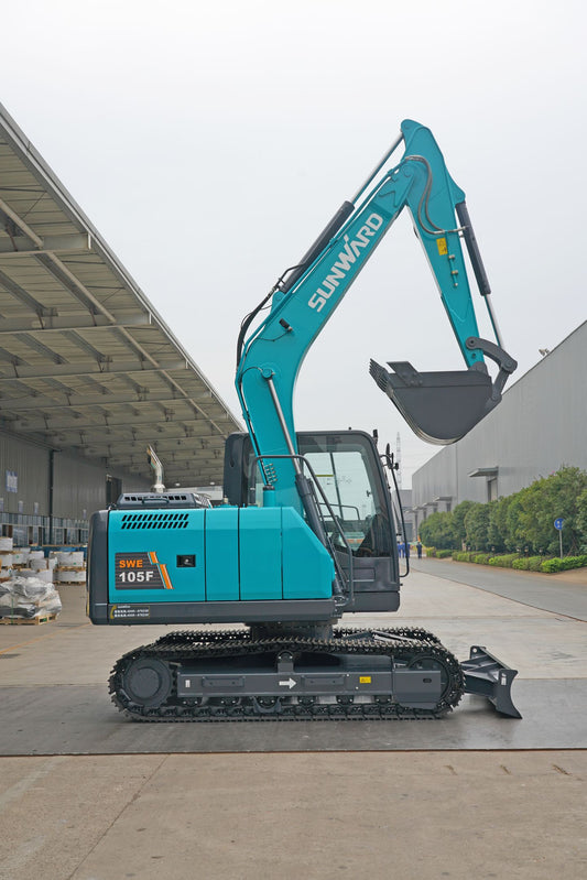 New Sunward SWE105F Excavator for Sale rear side view