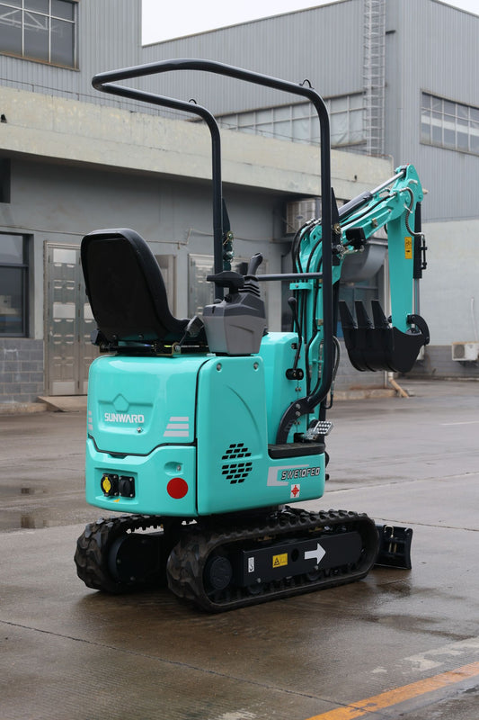 New Sunward SWE10FE Excavator for Sale rear side view