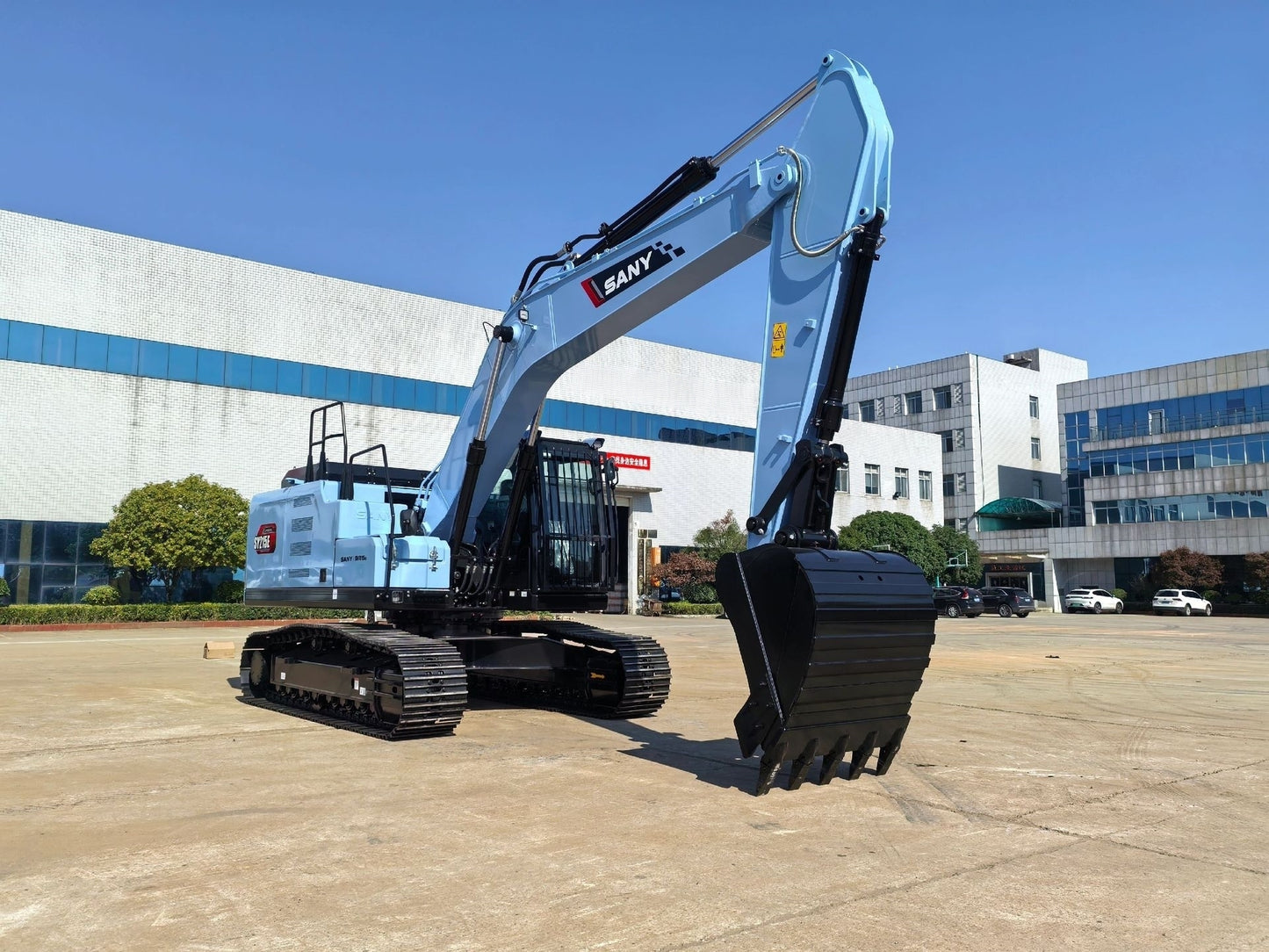 New Sany SY215E Excavator for Sale detail view