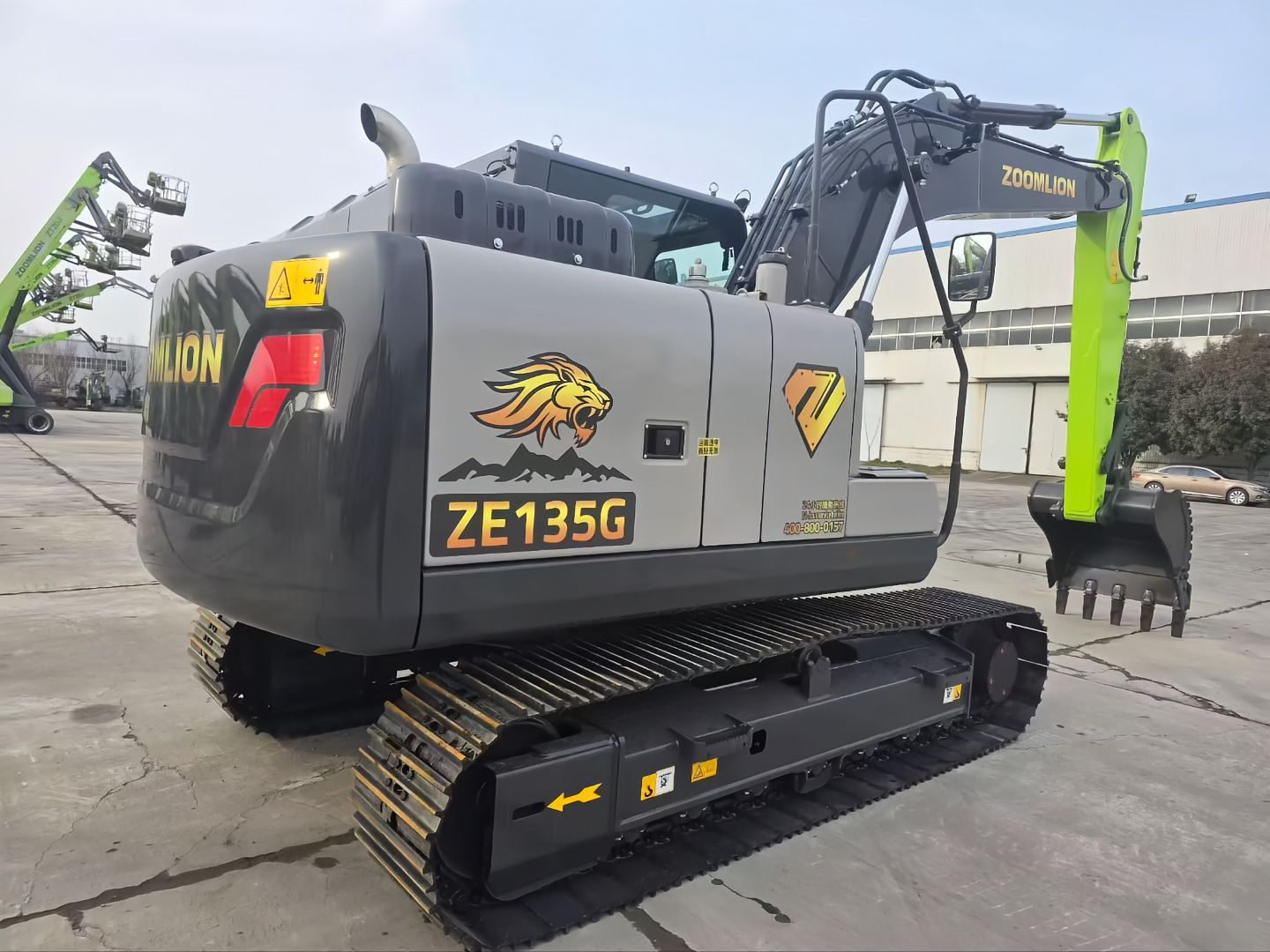 New Zoomlion ZE135G Excavator for Sale detail view