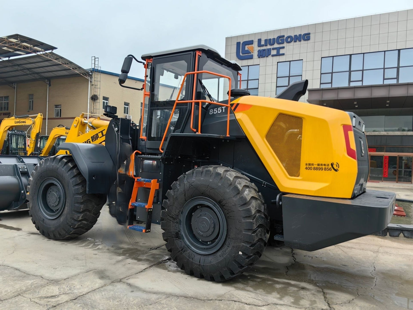 New Liugong 855T Wheel Loader for Sale detail view
