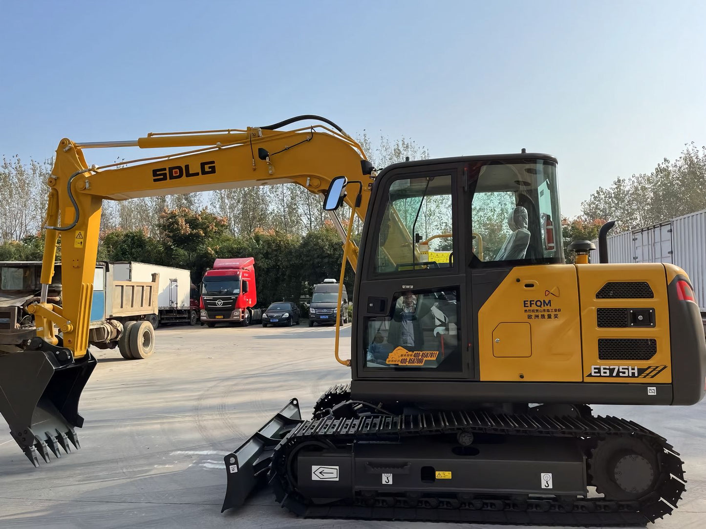 New Sdlg E675H Excavator for Sale detail view