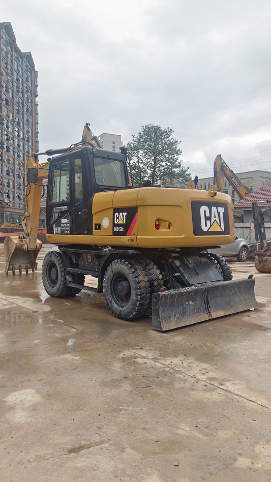 Used Caterpillar M315D2 WHEEL Excavator for Sale rear side view