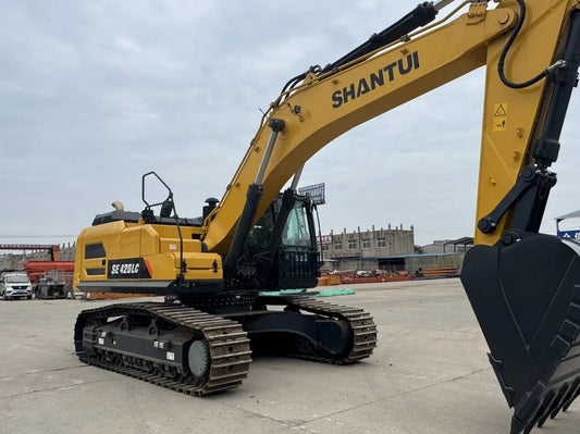 New Shantui SE420LC Excavator for Sale rear side view