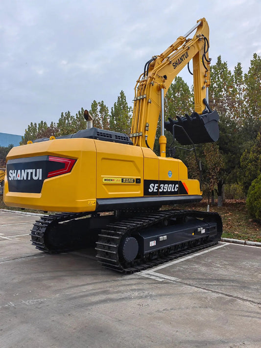 New Shantui SE390LC Excavator for Sale rear side view