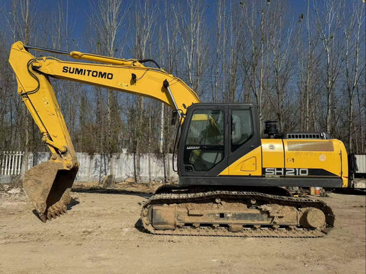 Used Sumitomo SH210-6 Excavator for Sale rear side view
