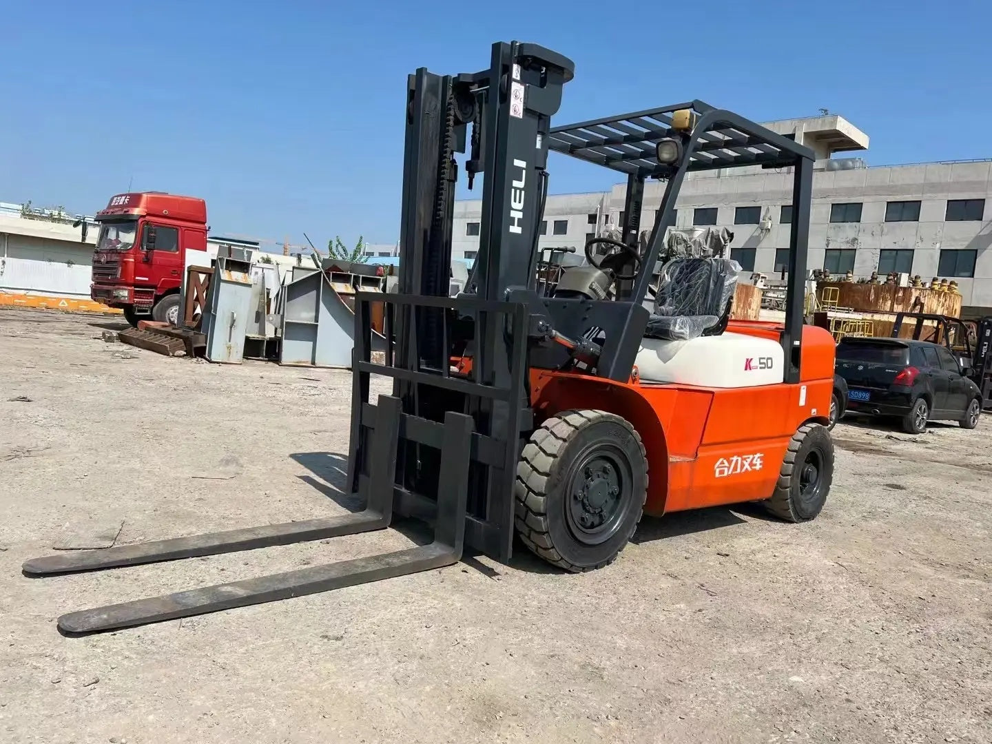 USED HELI FORKLIFT CPC50