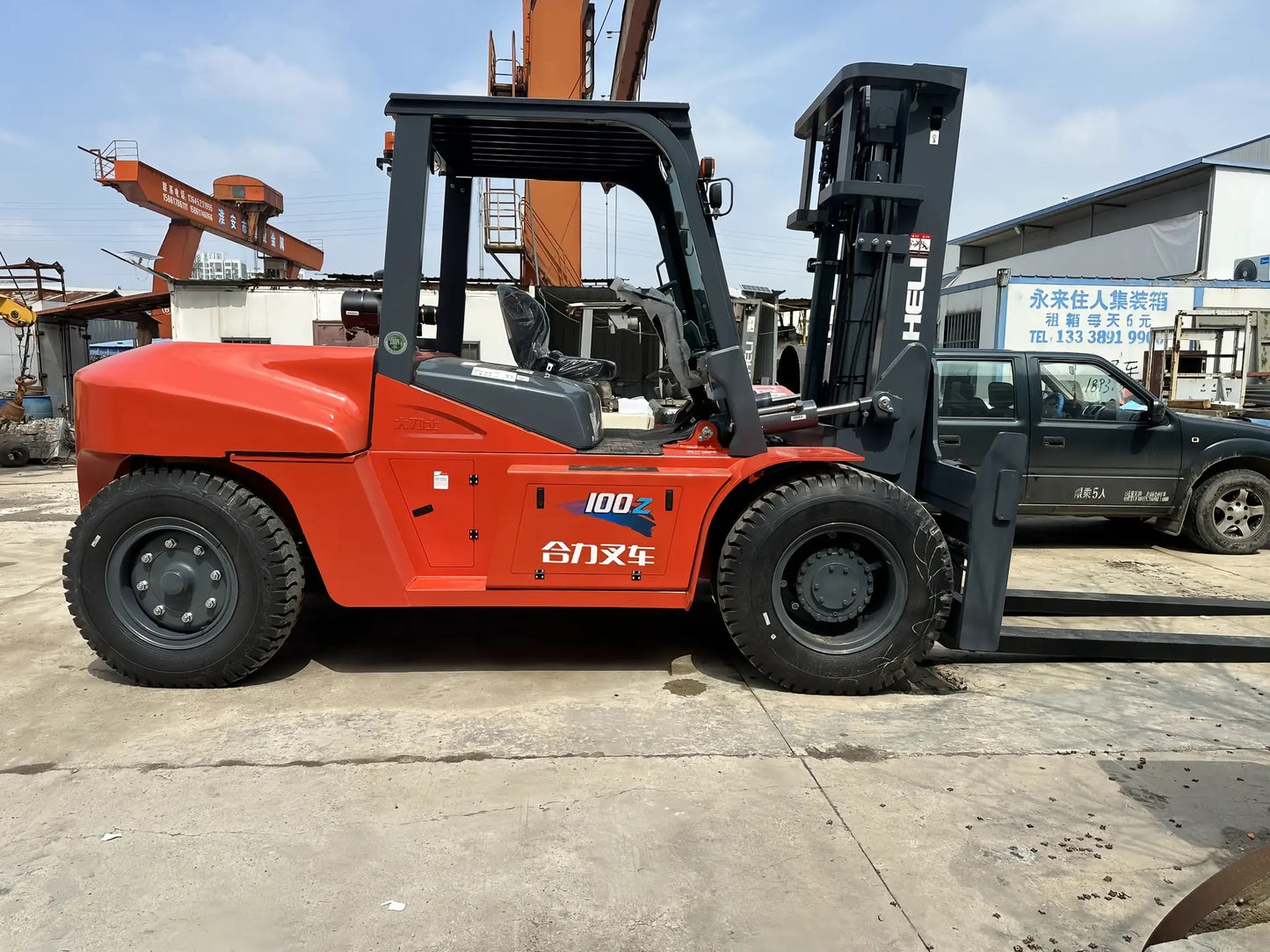 USED HELI FORKLIFT CPC100