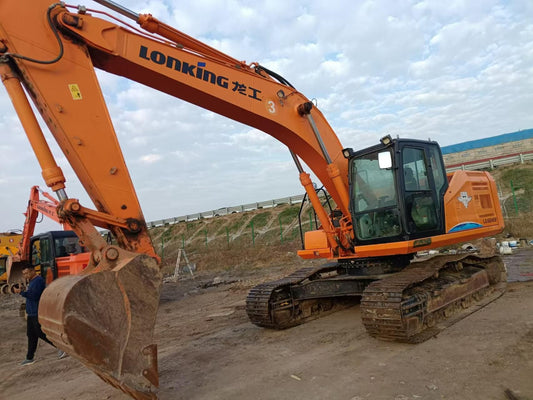 Used Lonking LG6245 Excavator for Sale rear side view
