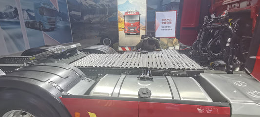 New Howo 680HP Truck Chassis for Sale rear side view