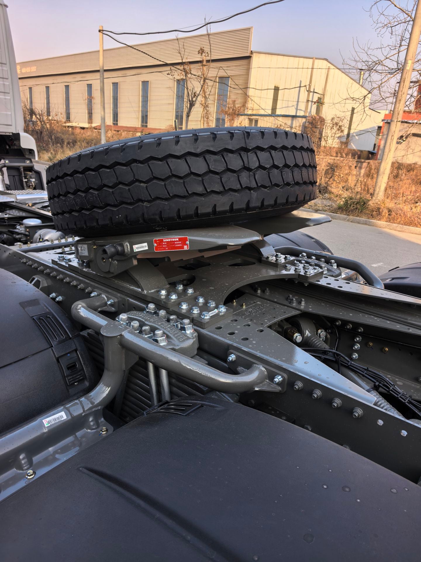 New Howo 400HP Truck Chassis for Sale detail view