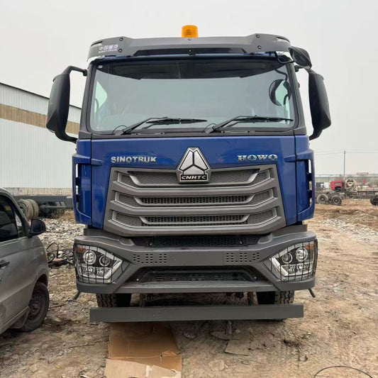 New Howo 400HP Dump Truck for Sale rear side view