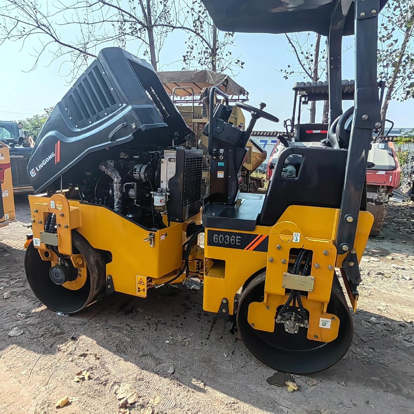 Used Liugong 6036E Road Roller for Sale detail view