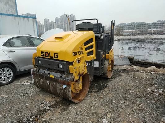 Used Sdlg RD730L Road Roller for Sale rear side view