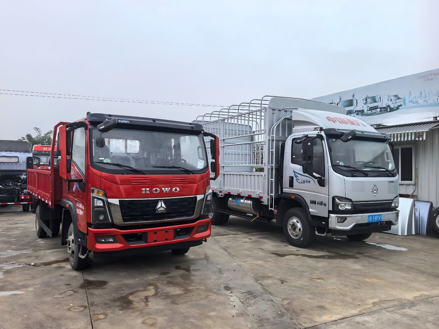 New Howo 190HP Truck Chassis for Sale detail view