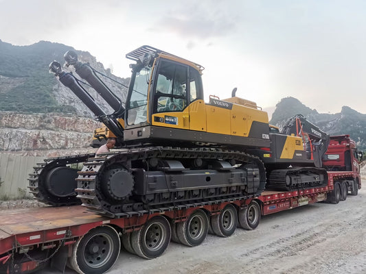 New Volvo EC750DL Excavator for Sale rear side view