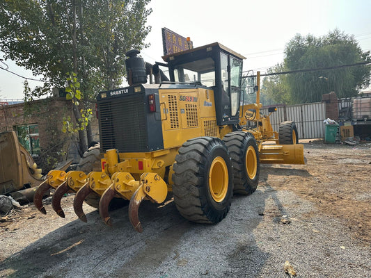 Used Shantui SG24-3 Motor Grader for Sale rear side view