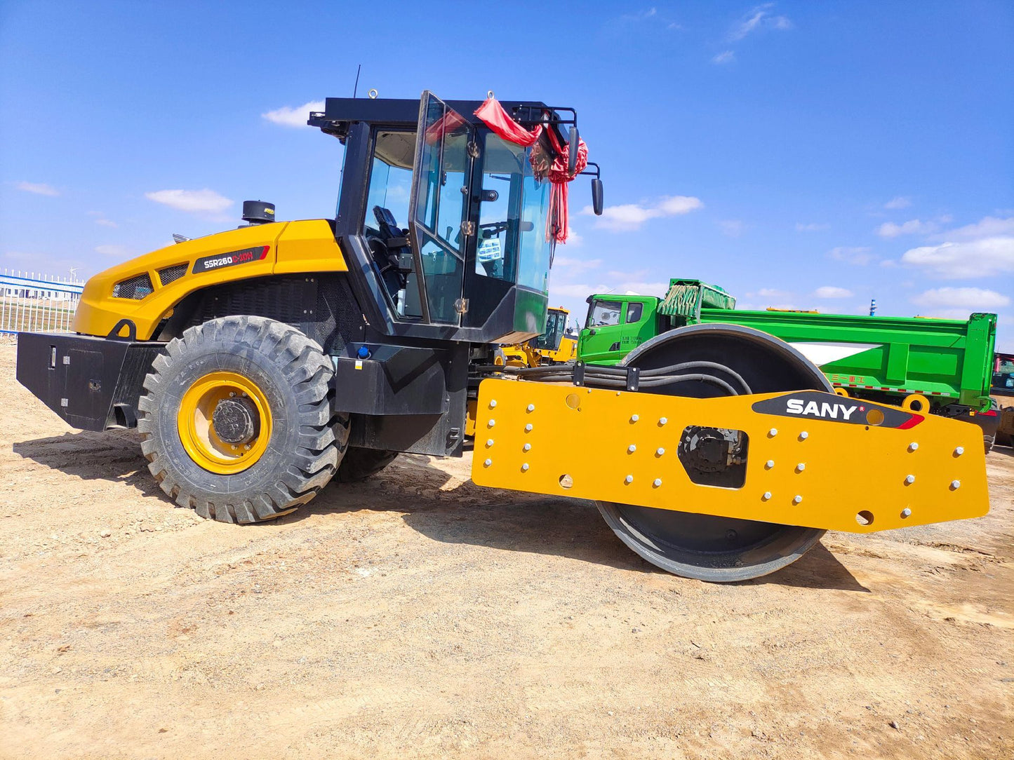 New Sany SSR260C-10H Road Roller for Sale front view