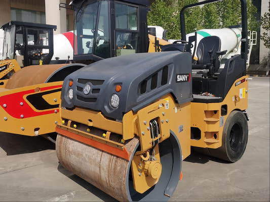 New Sany SZR50C-8K COMBINATION ROLLER Road Roller for Sale rear side view