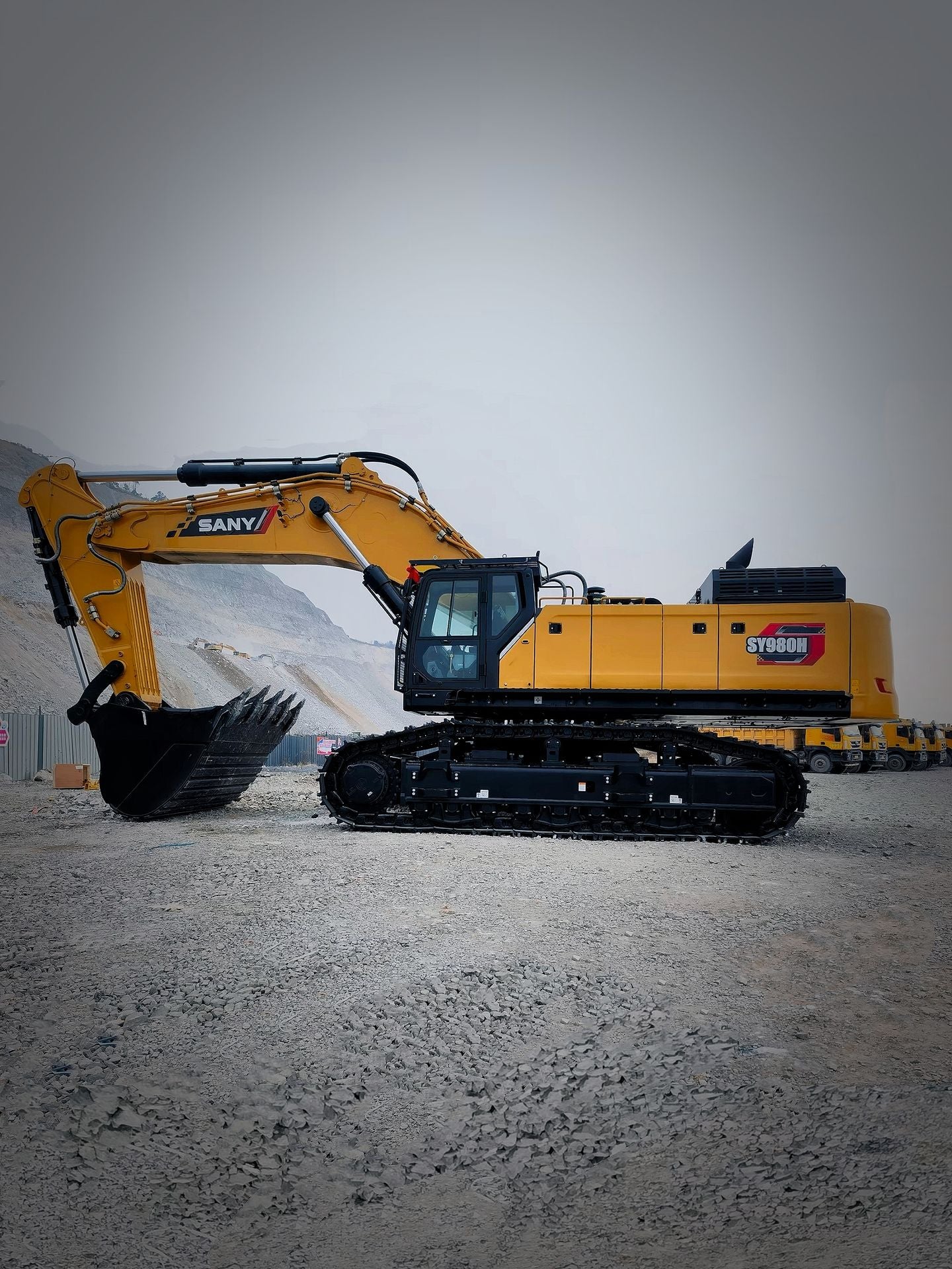 New Sany SY980H Excavator for Sale detail view