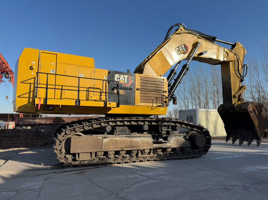Used Caterpillar 6015 Excavator for Sale rear side view
