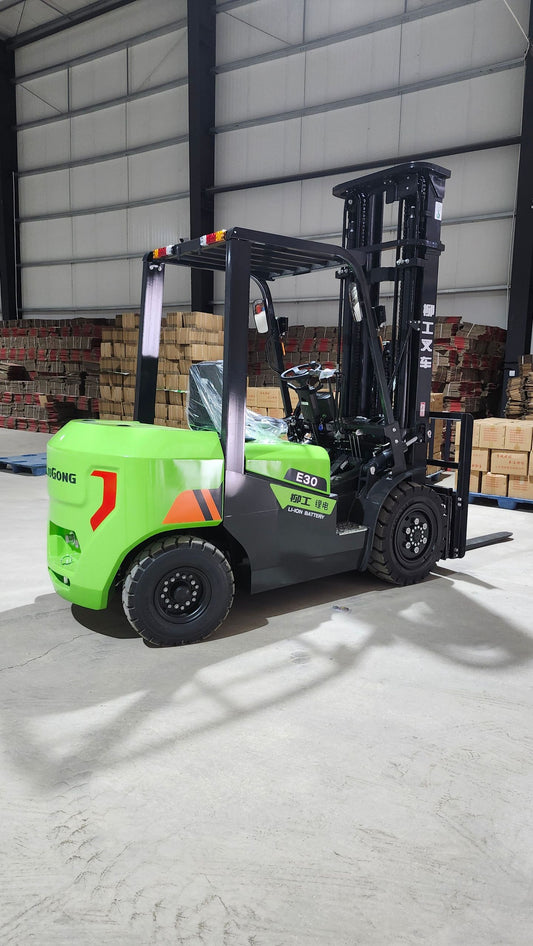 New Liugong CPD30/35/38-EMT Forklift for Sale rear side view