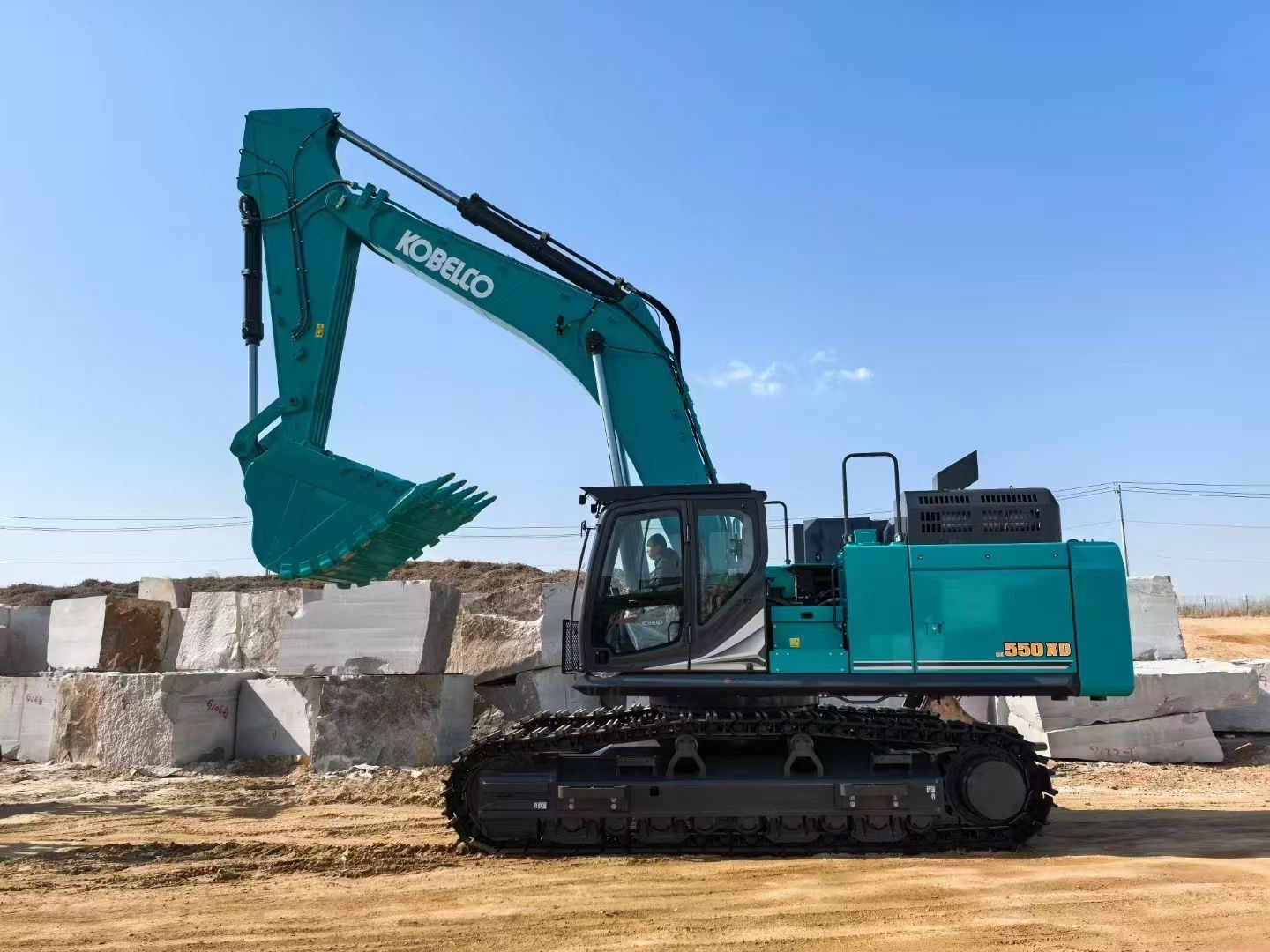 New Kobelco SK550XD-11E Excavator for Sale detail view