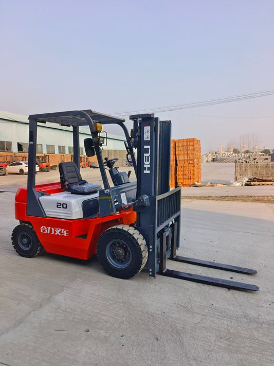 Used Heli CPC20 Forklift for Sale rear side view