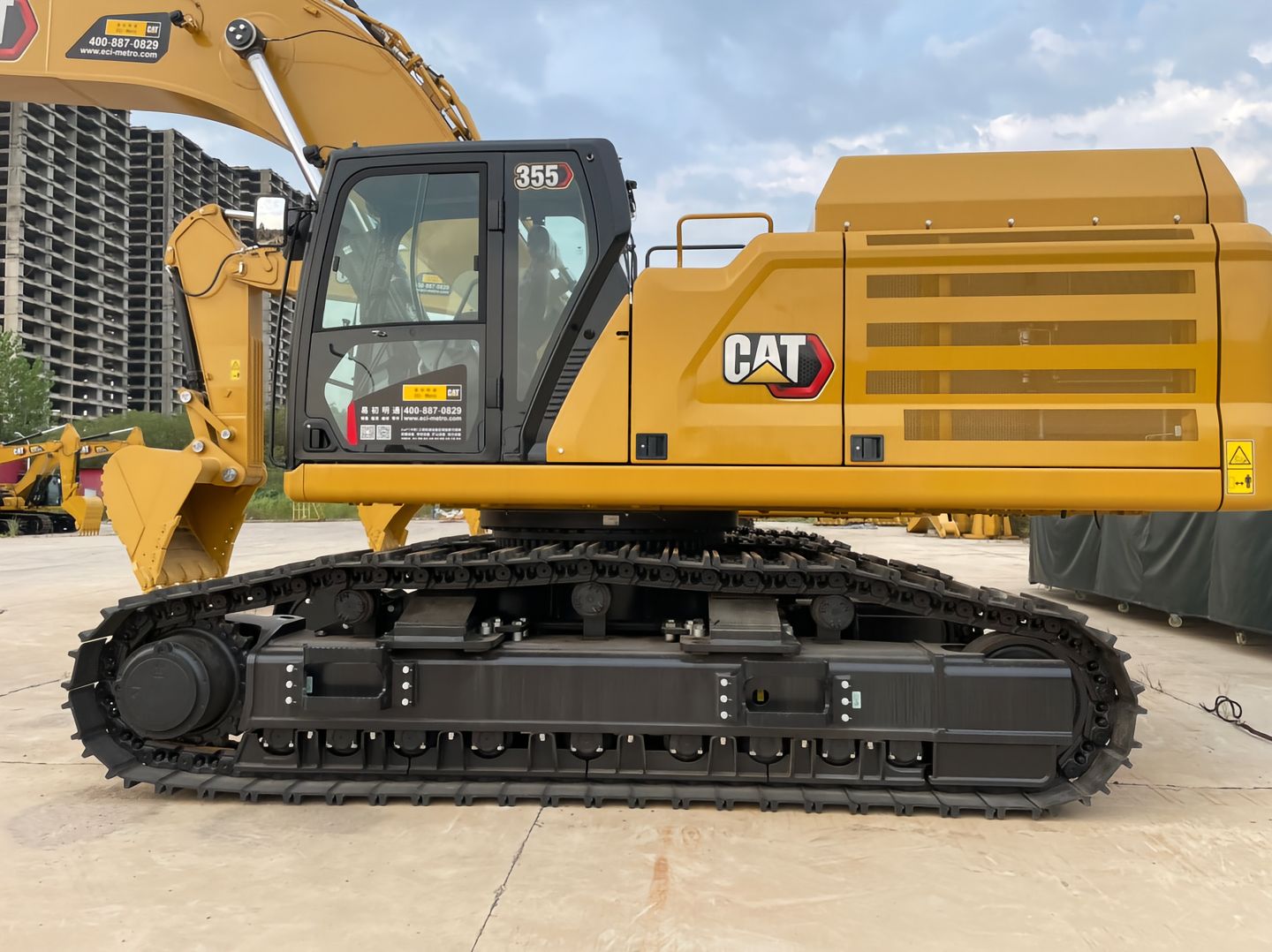 New Caterpillar 355VG Excavator for Sale detail view