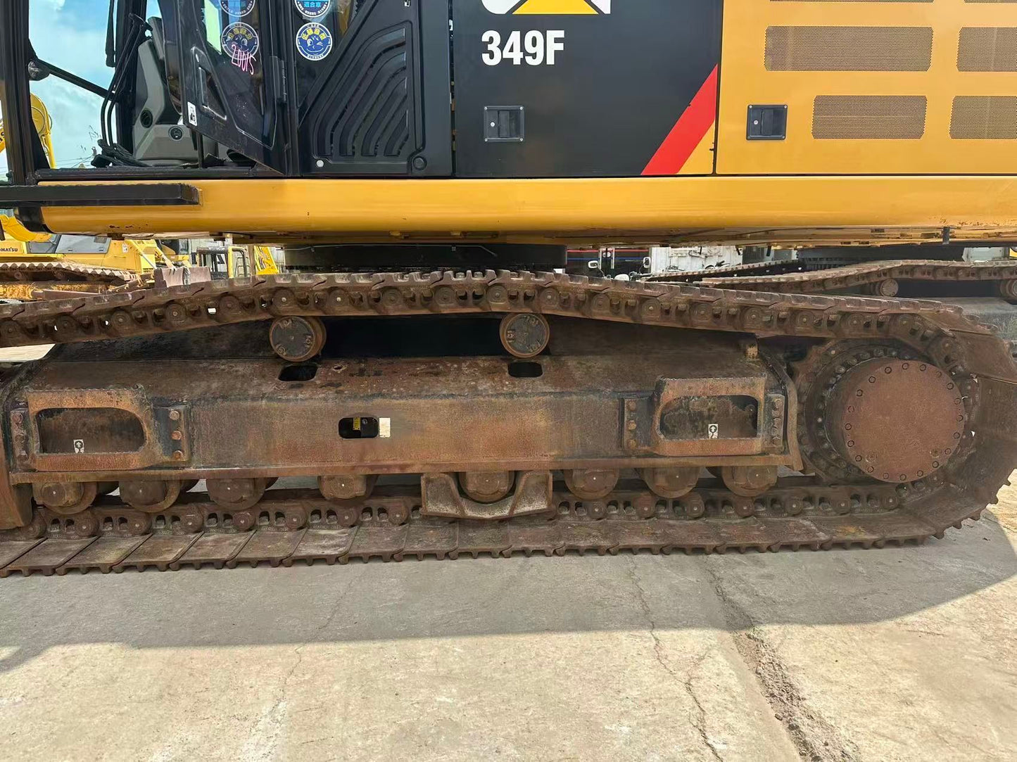 Used Caterpillar 349F Excavator for Sale detail view
