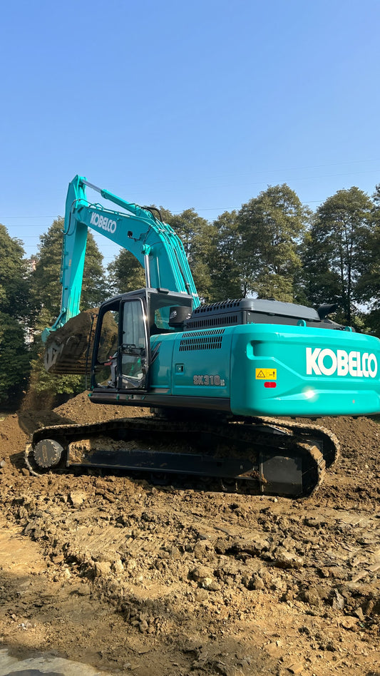 Used Kobelco SK310LC Excavator for Sale rear side view