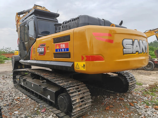 Used Sany 365H Excavator for Sale rear side view