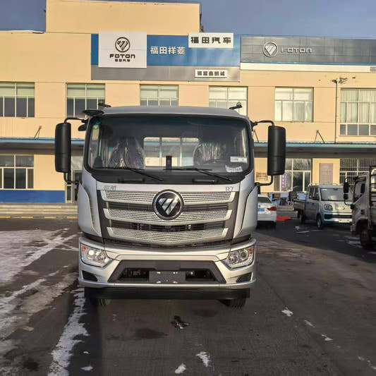 New Foton 240HP Flatbed Truck for Sale rear side view
