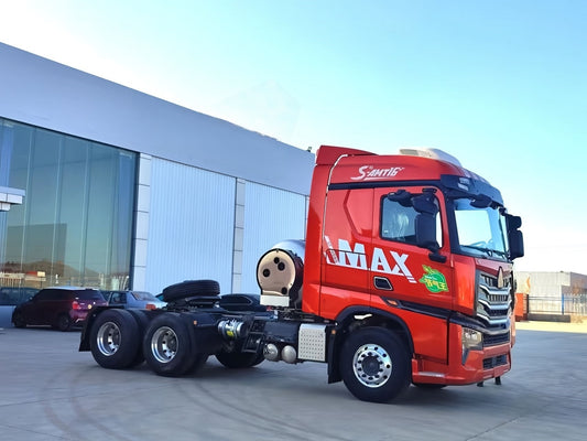 New Howo 530HP Truck Chassis for Sale rear side view