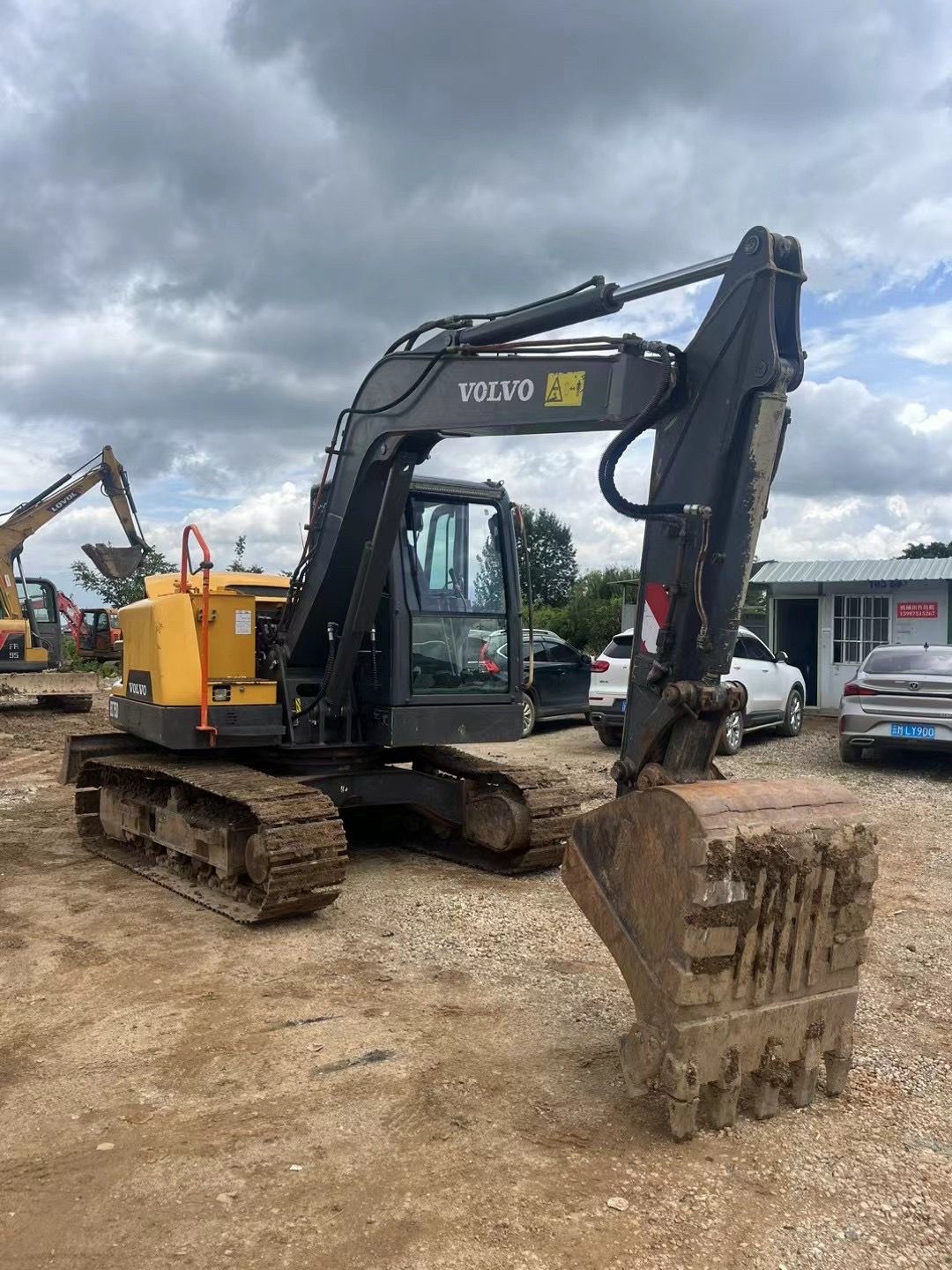 Used Volvo EC75D Excavator for Sale detail view