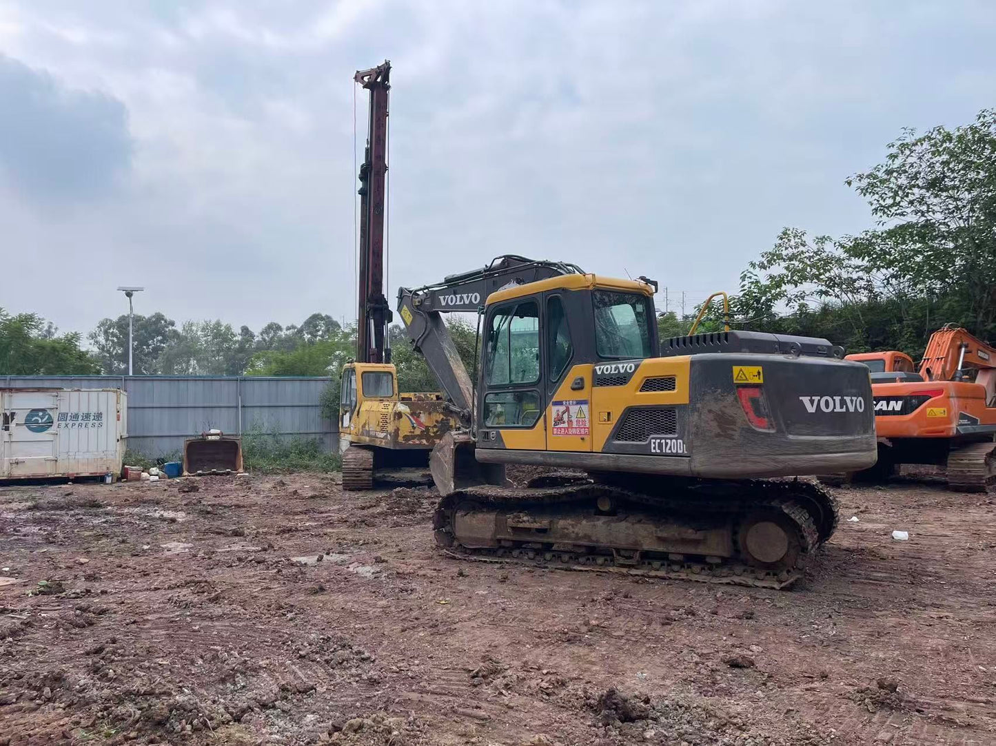 Used Volvo EC120D Excavator for Sale detail view